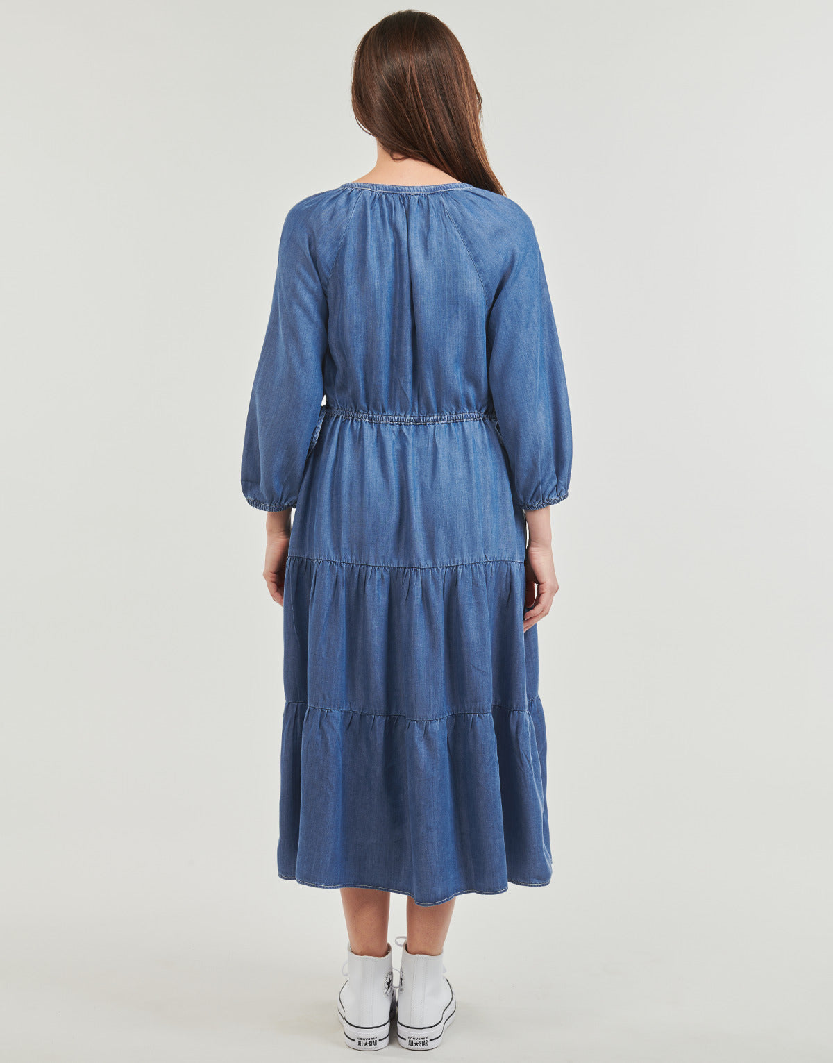 Abito lungo Donna Levis  CECILE MIDI DRESS  Blu