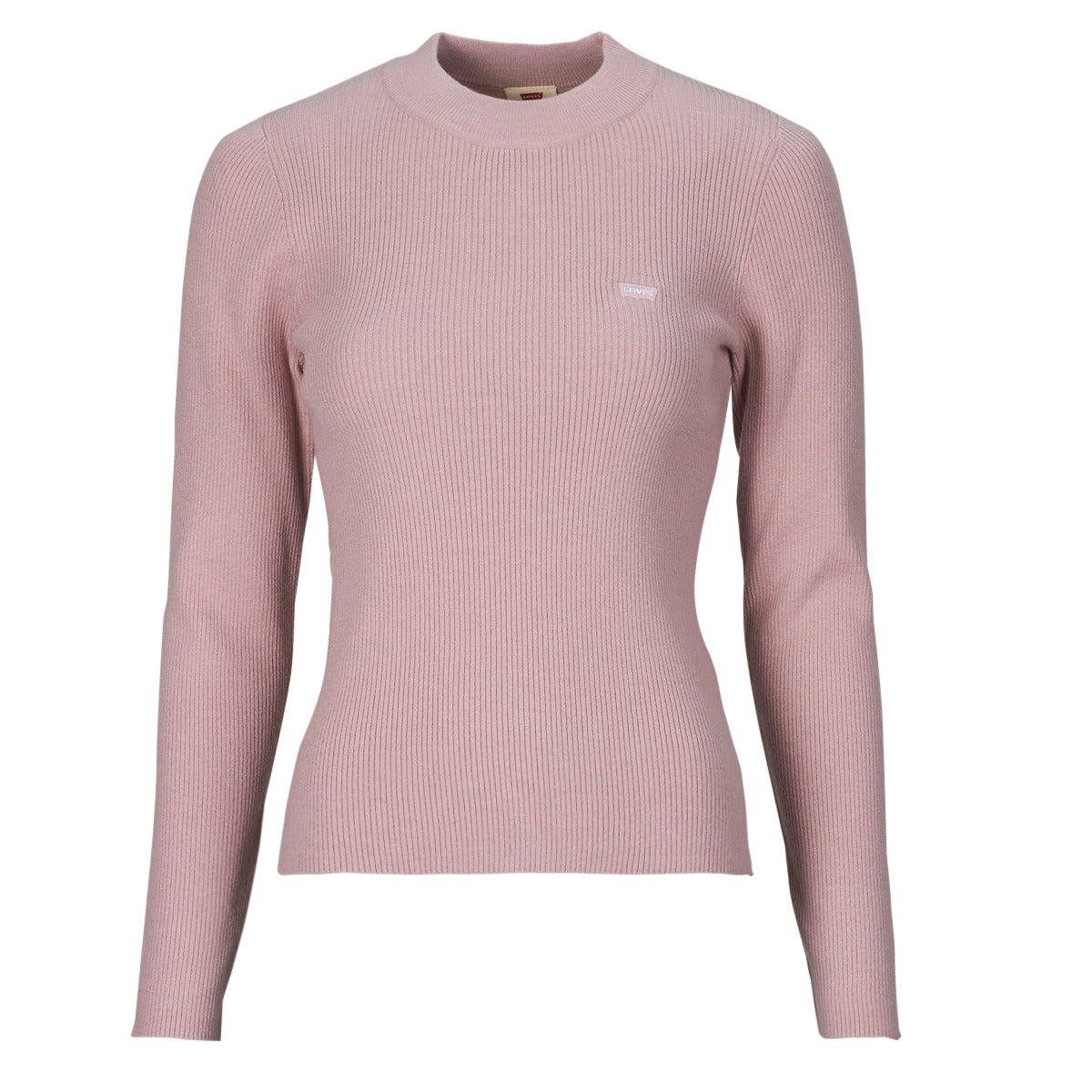 Felpa Donna Levis  CREW RIB SWEATER  Rosa