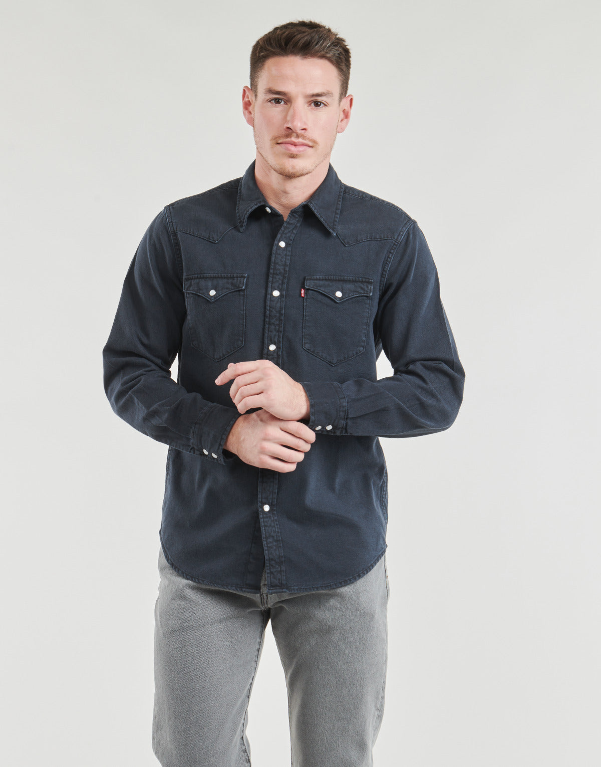 Camicia a maniche lunghe Uomo Levis  CLASSIC WESTERN STANDARD  Blu