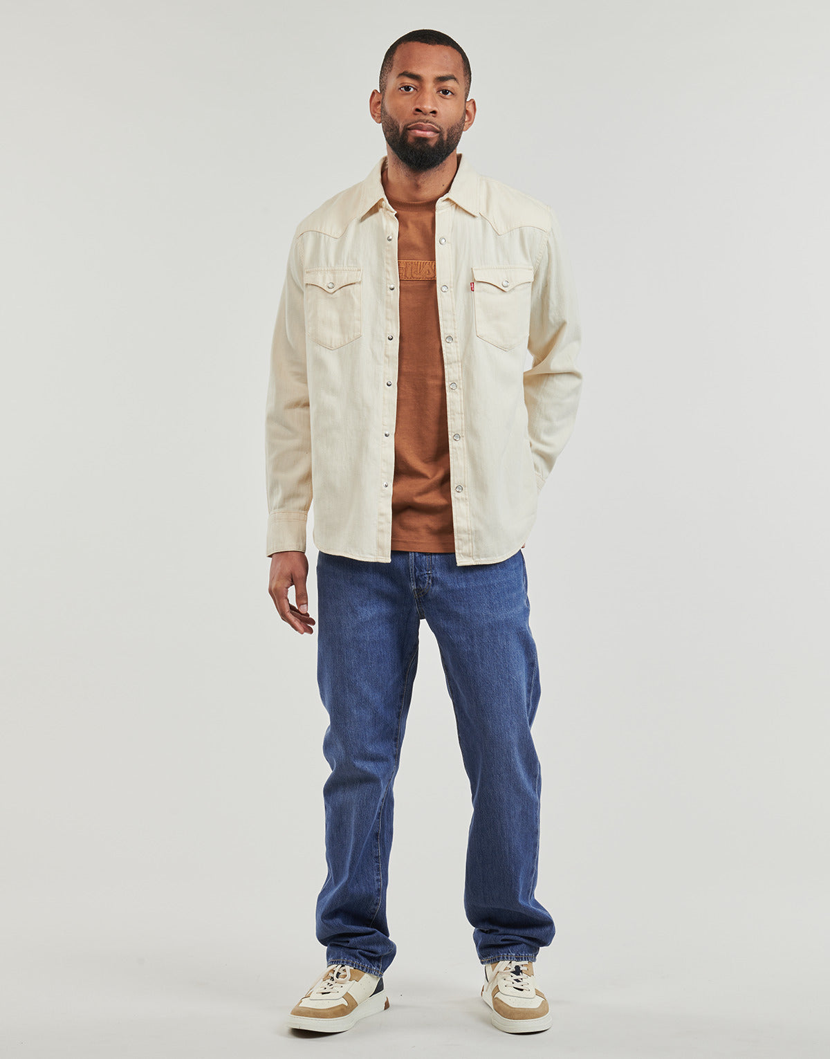 Jeans Uomo Levis  501® LEVI'S ORIGINAL Lightweight  Blu