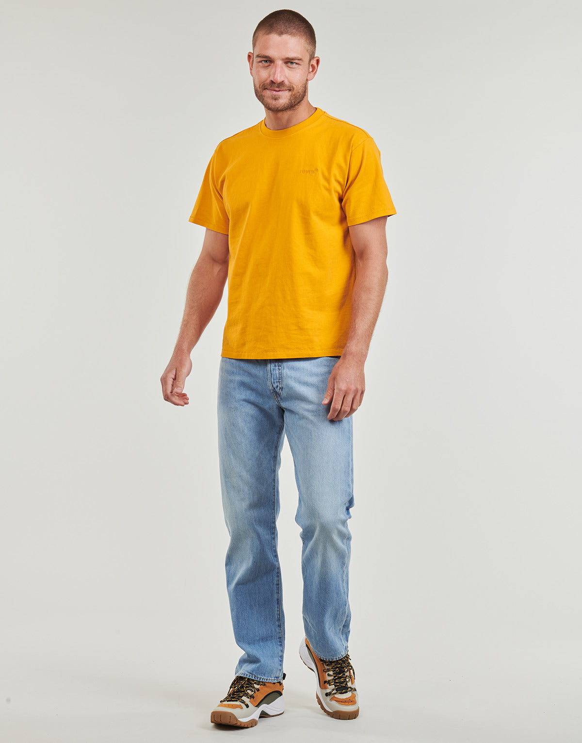 Jeans Uomo Levis  501® LEVI'S ORIGINAL Lightweight  Blu