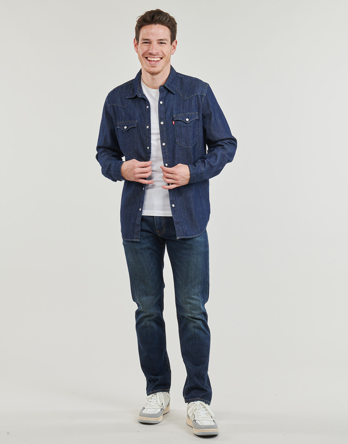 Jeans Tapered Uomo Levis  502 TAPER  Blu