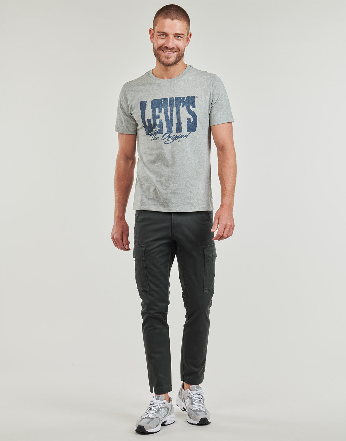 Pantalone Cargo Uomo Levis  XX CARGO SLIM  Nero