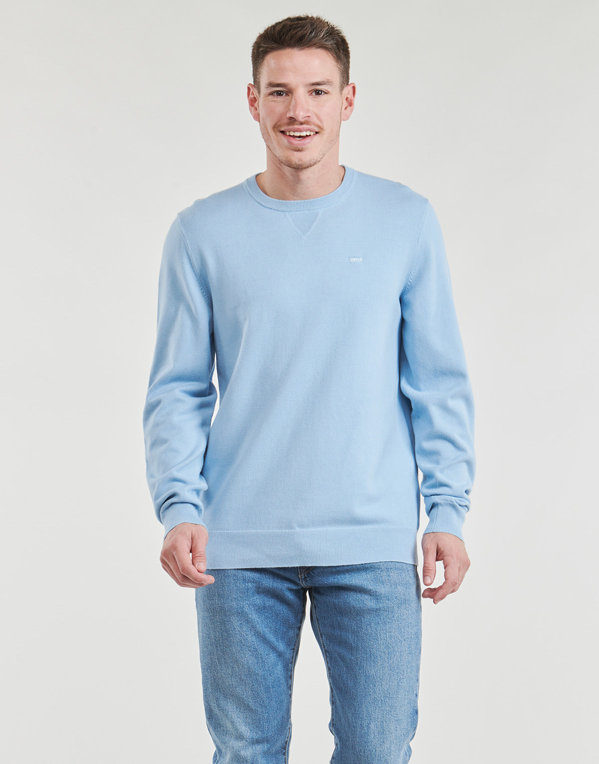 Felpa Uomo Levis  LIGHTWEIGHT HM SWEATER  Blu