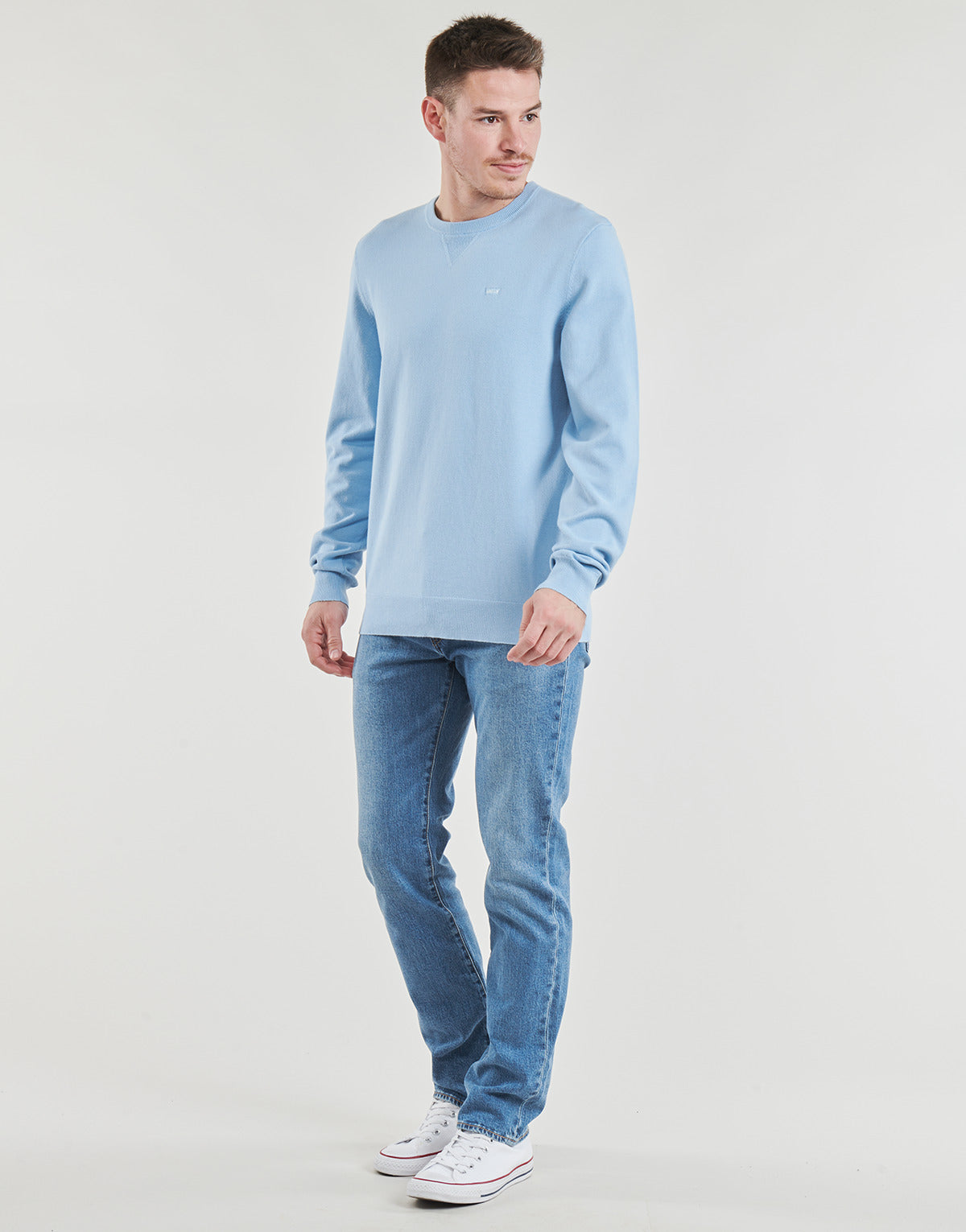 Felpa Uomo Levis  LIGHTWEIGHT HM SWEATER  Blu