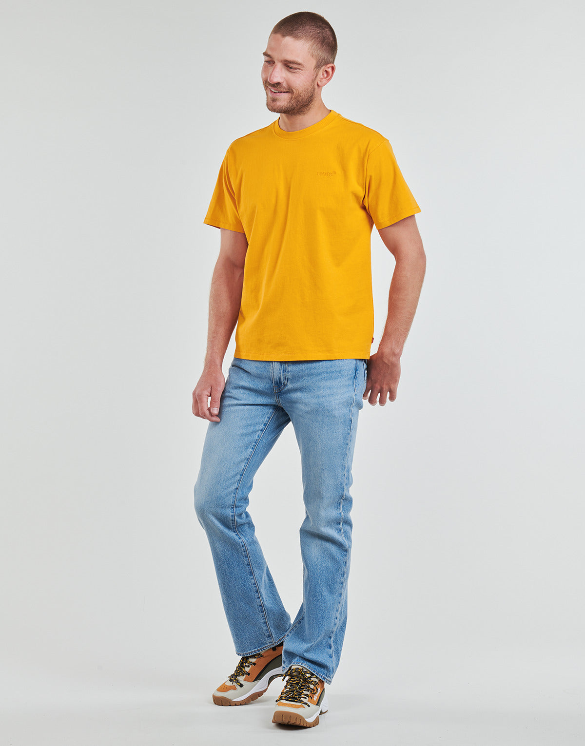 T-shirt Uomo Levis  RED TAB VINTAGE TEE  Giallo