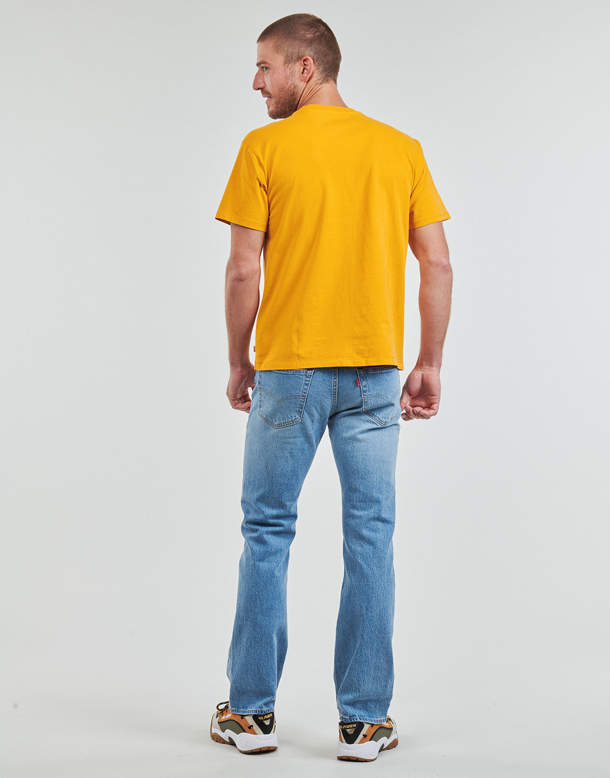 T-shirt Uomo Levis  RED TAB VINTAGE TEE  Giallo