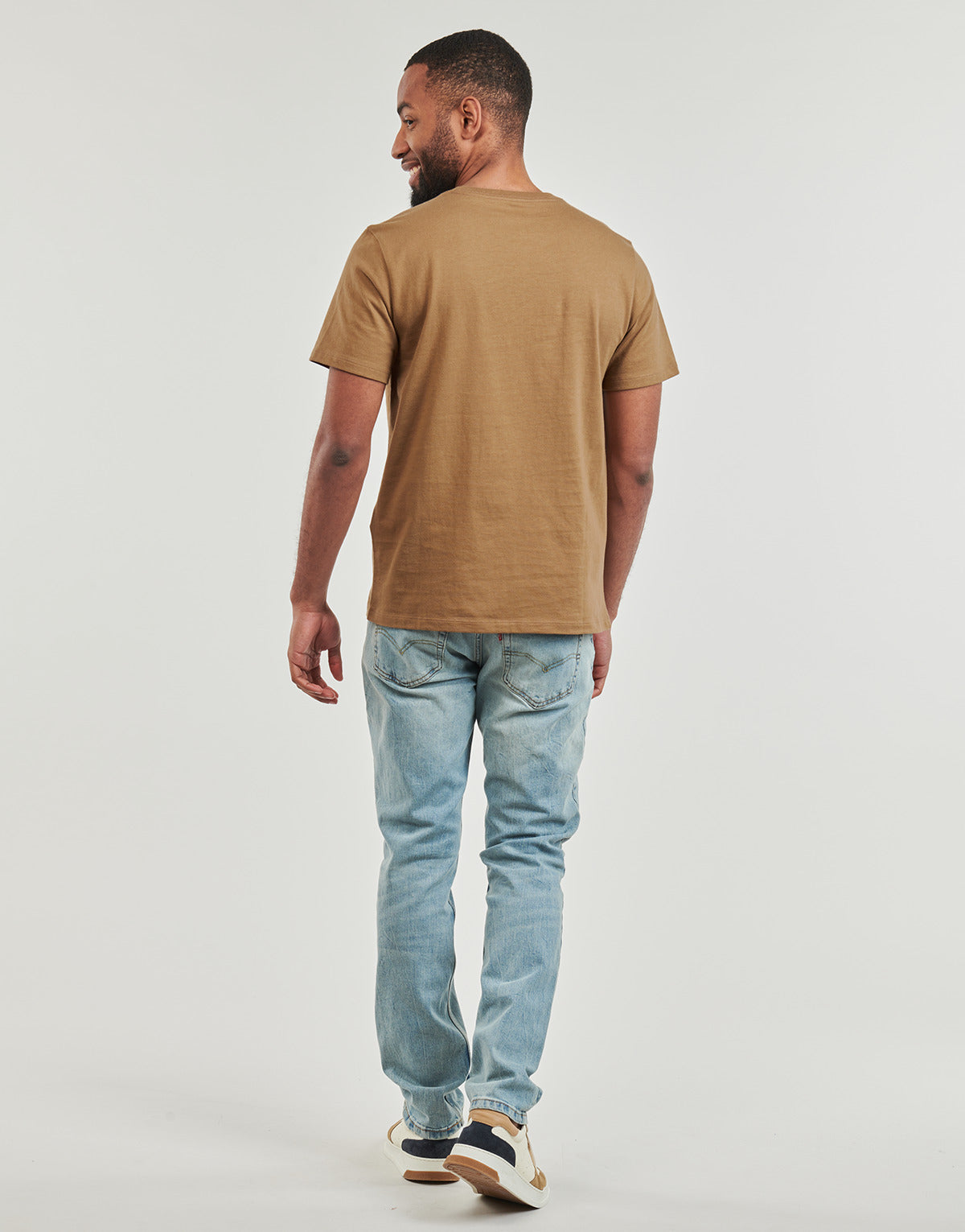 T-shirt Uomo Levis  SS ORIGINAL HM TEE  Marrone