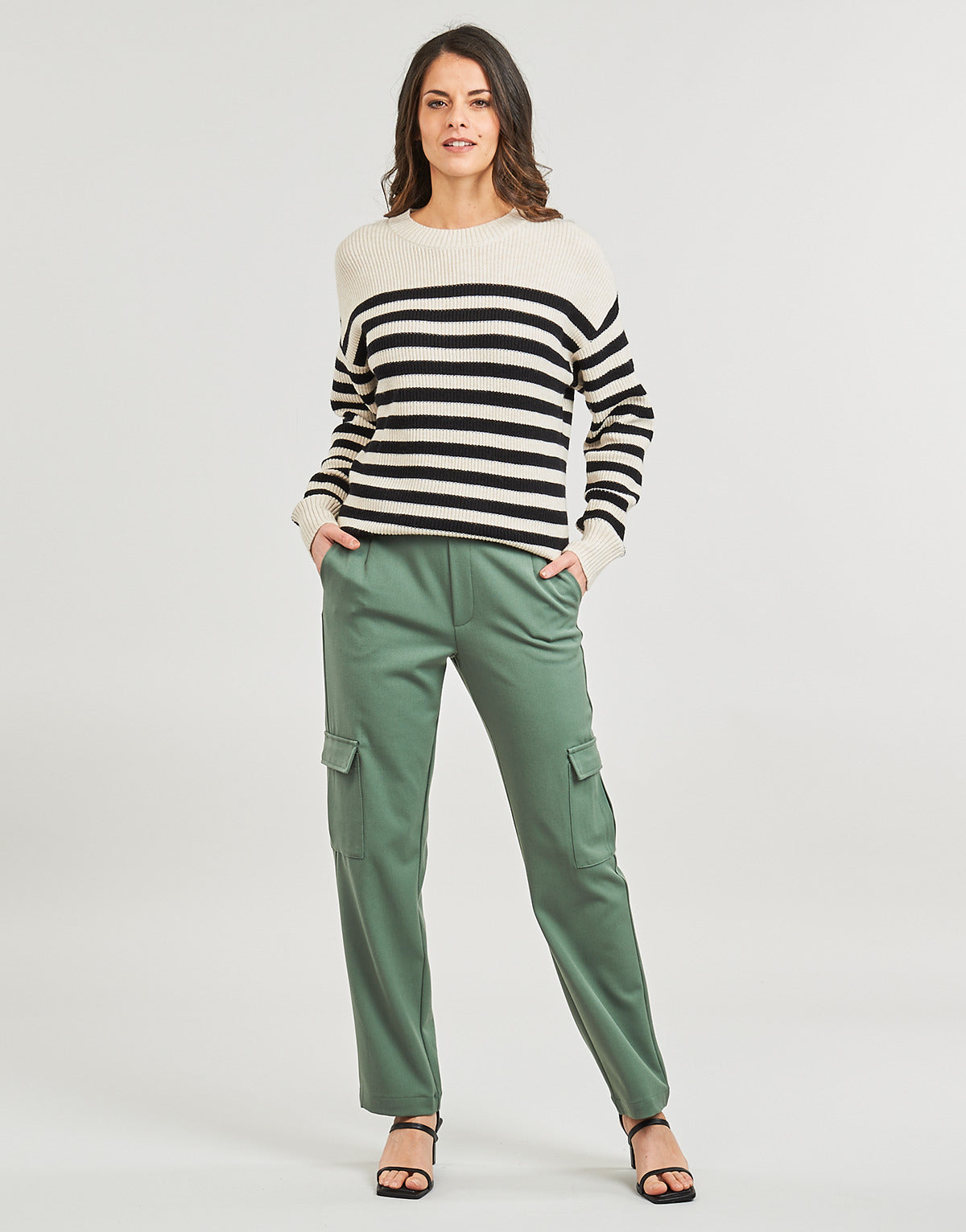 Pantalone Cargo Donna Vila  VIVARONE  Kaki