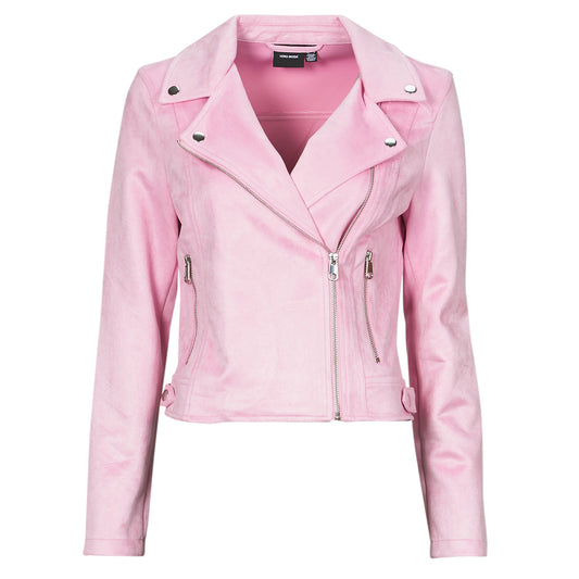 Giacca in pelle Donna Vero Moda  VMJOSE  Rosa