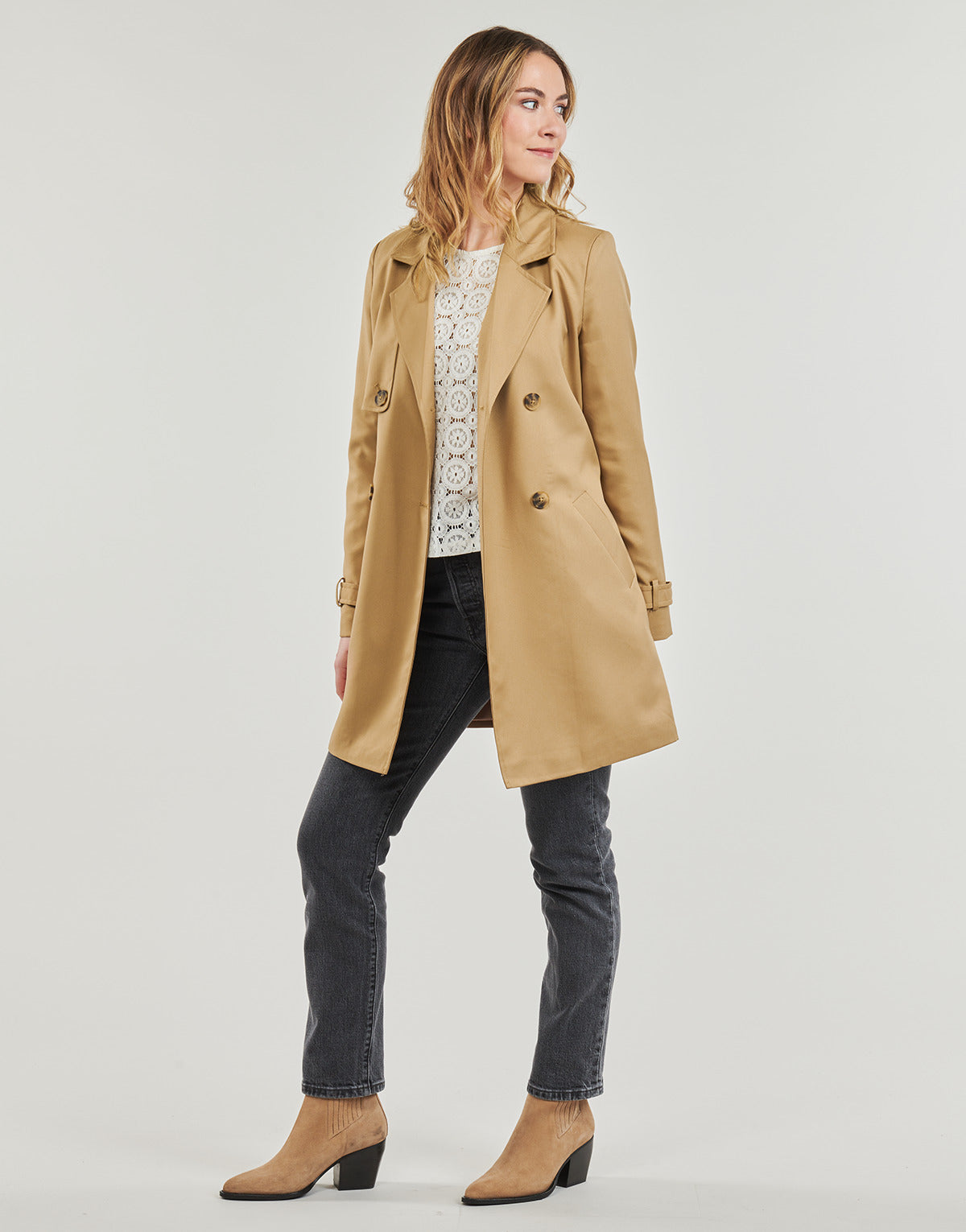 Trench Donna Vero Moda  VMCELESTE  Beige