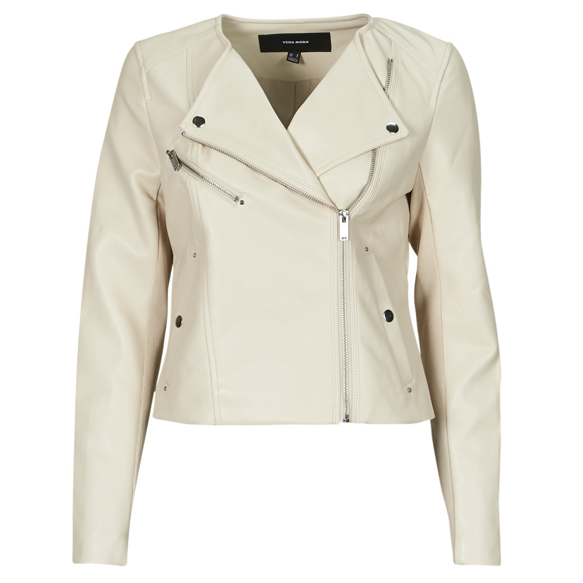 Giacca in pelle Donna Vero Moda  VMRILEY  Beige