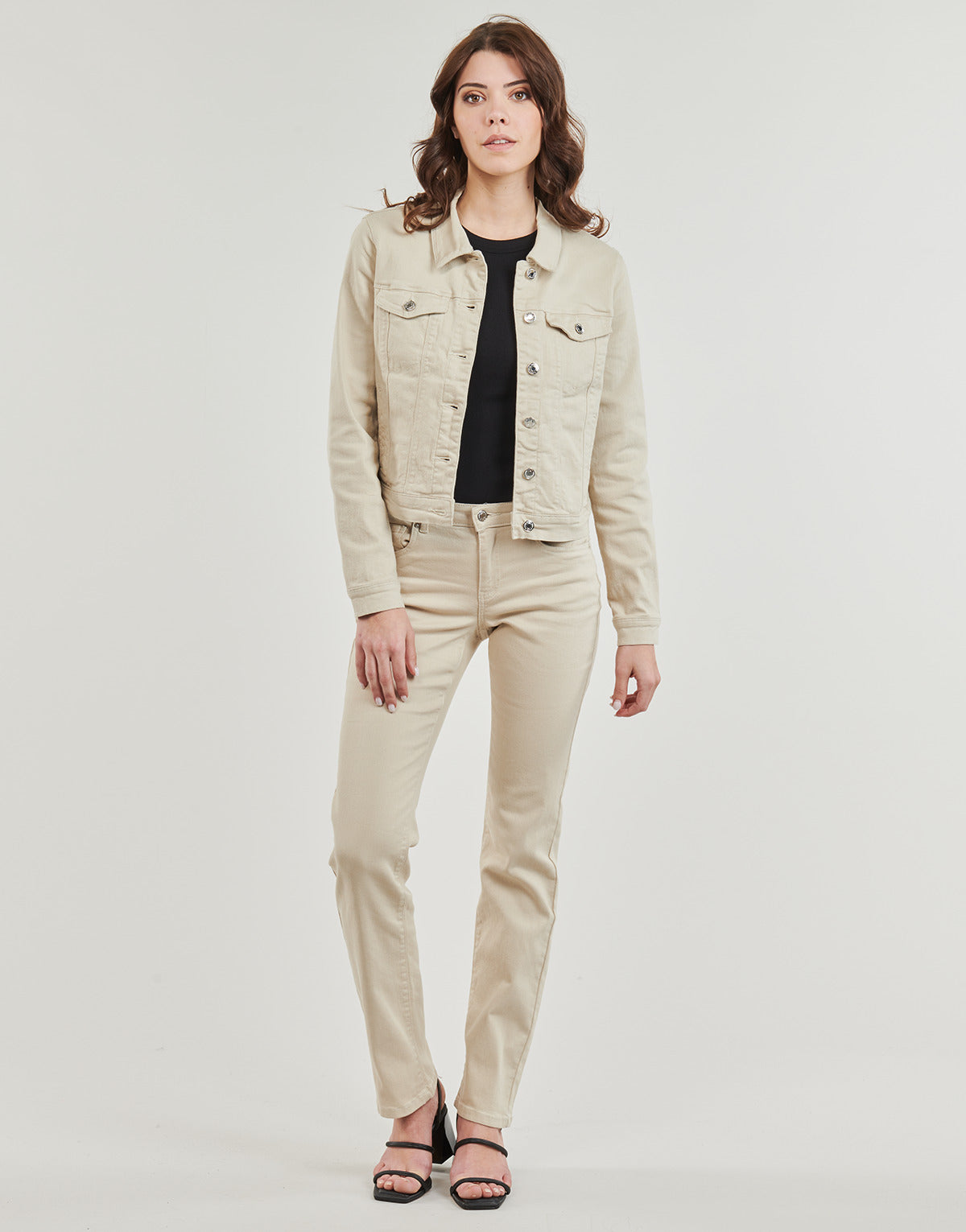 Pantalone Donna Vero Moda  VMWILD  Beige