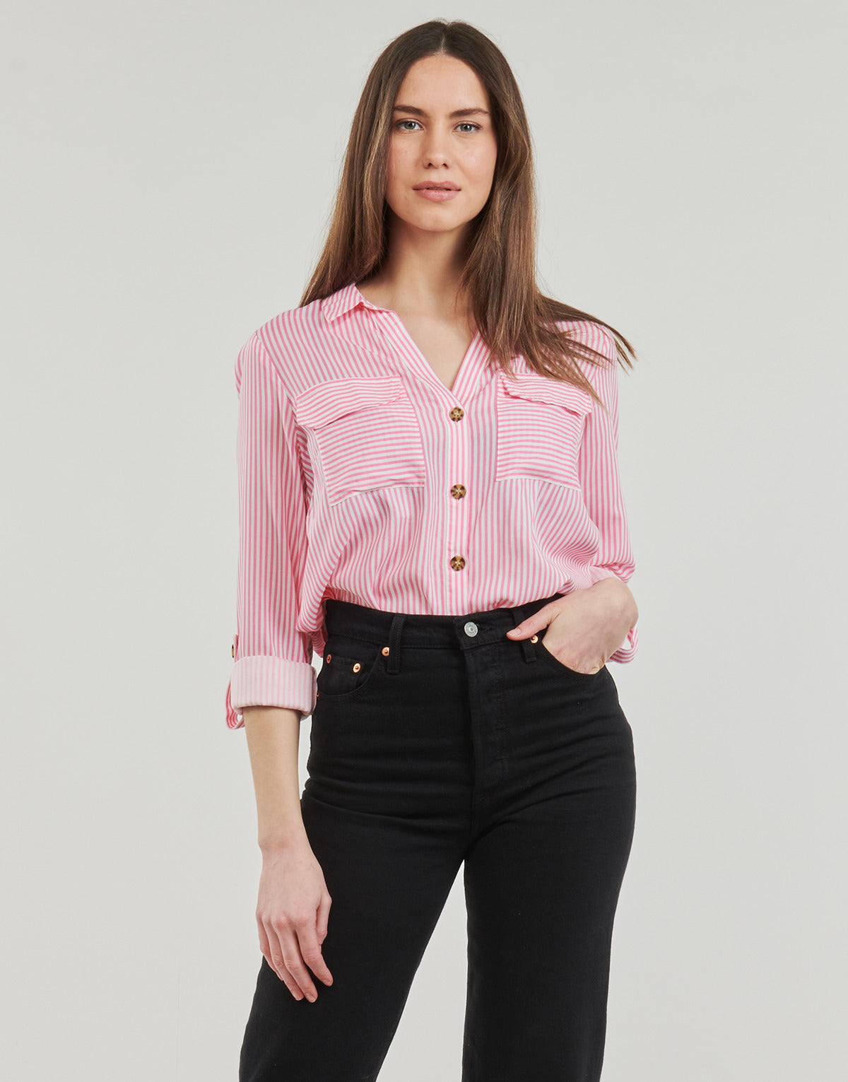 Camicia Donna Vero Moda  VMBUMPY  Rosa