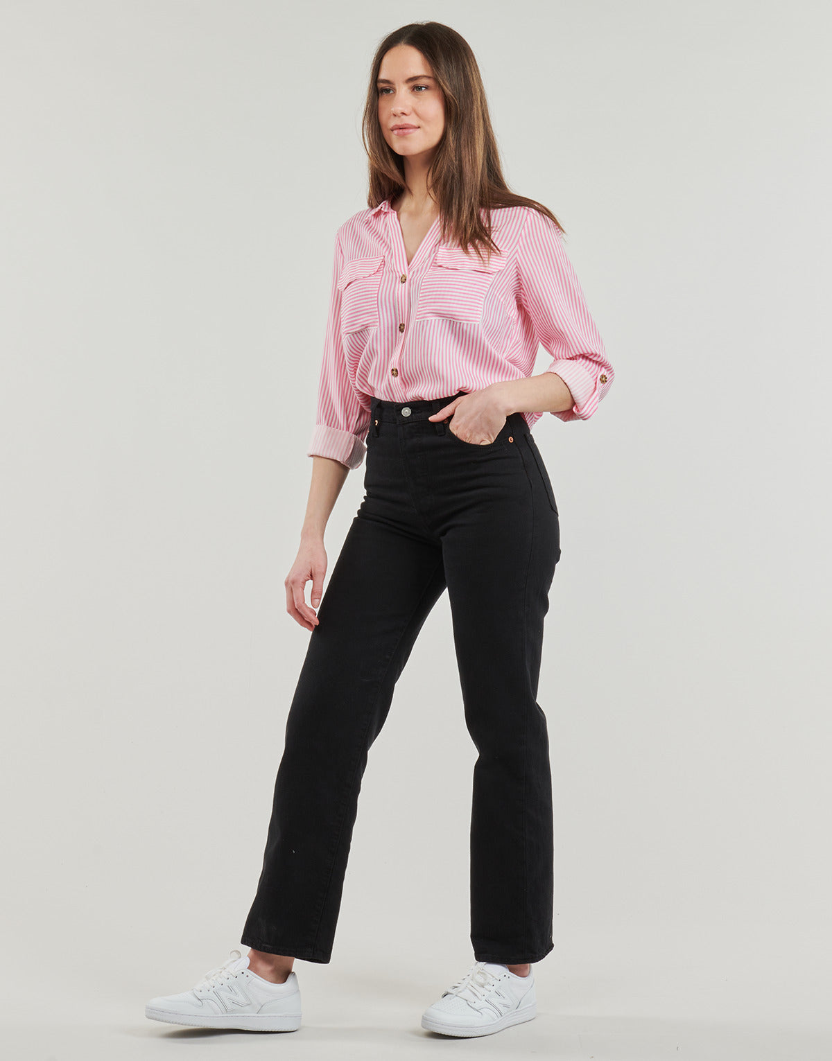 Camicia Donna Vero Moda  VMBUMPY  Rosa