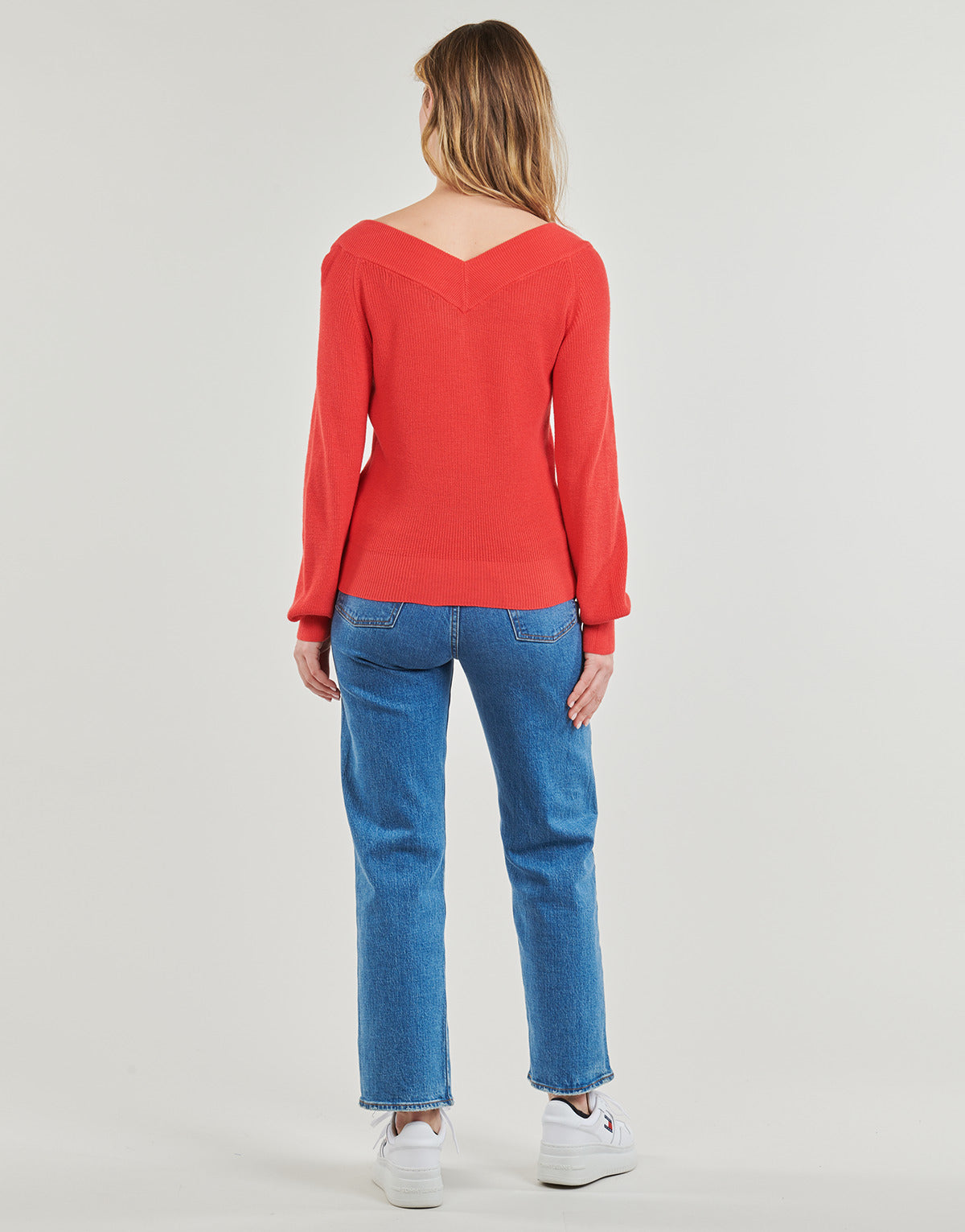 Maglione Donna Vero Moda  VMNEWLEXSUN   Rosso