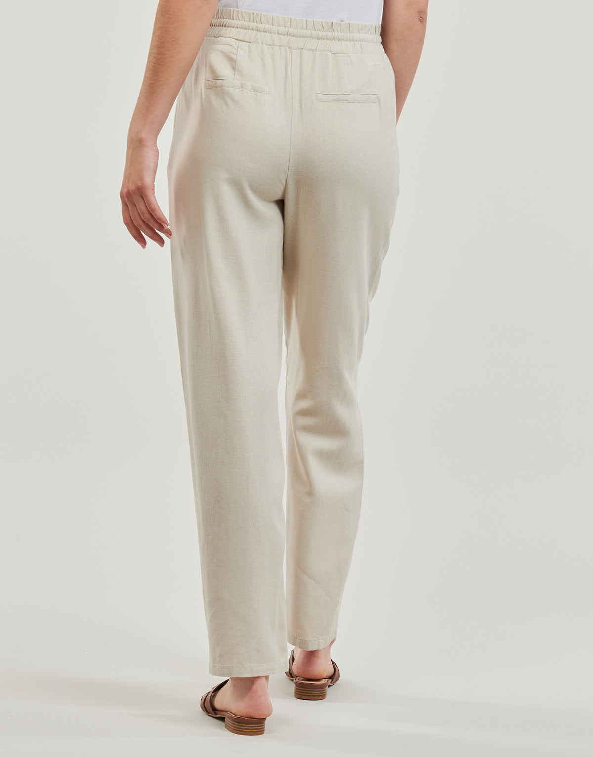 Pantaloni morbidi / Pantaloni alla zuava Donna Vero Moda VMJESMILO Beige