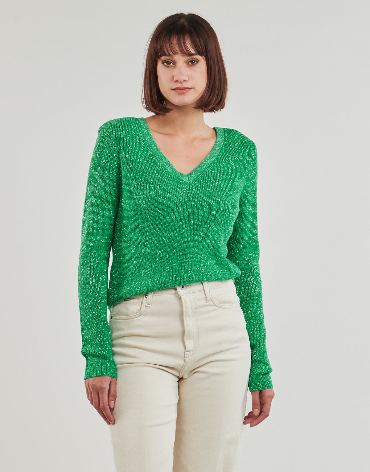 Maglione Donna Vero Moda  VMNEWLEXSUN   Verde