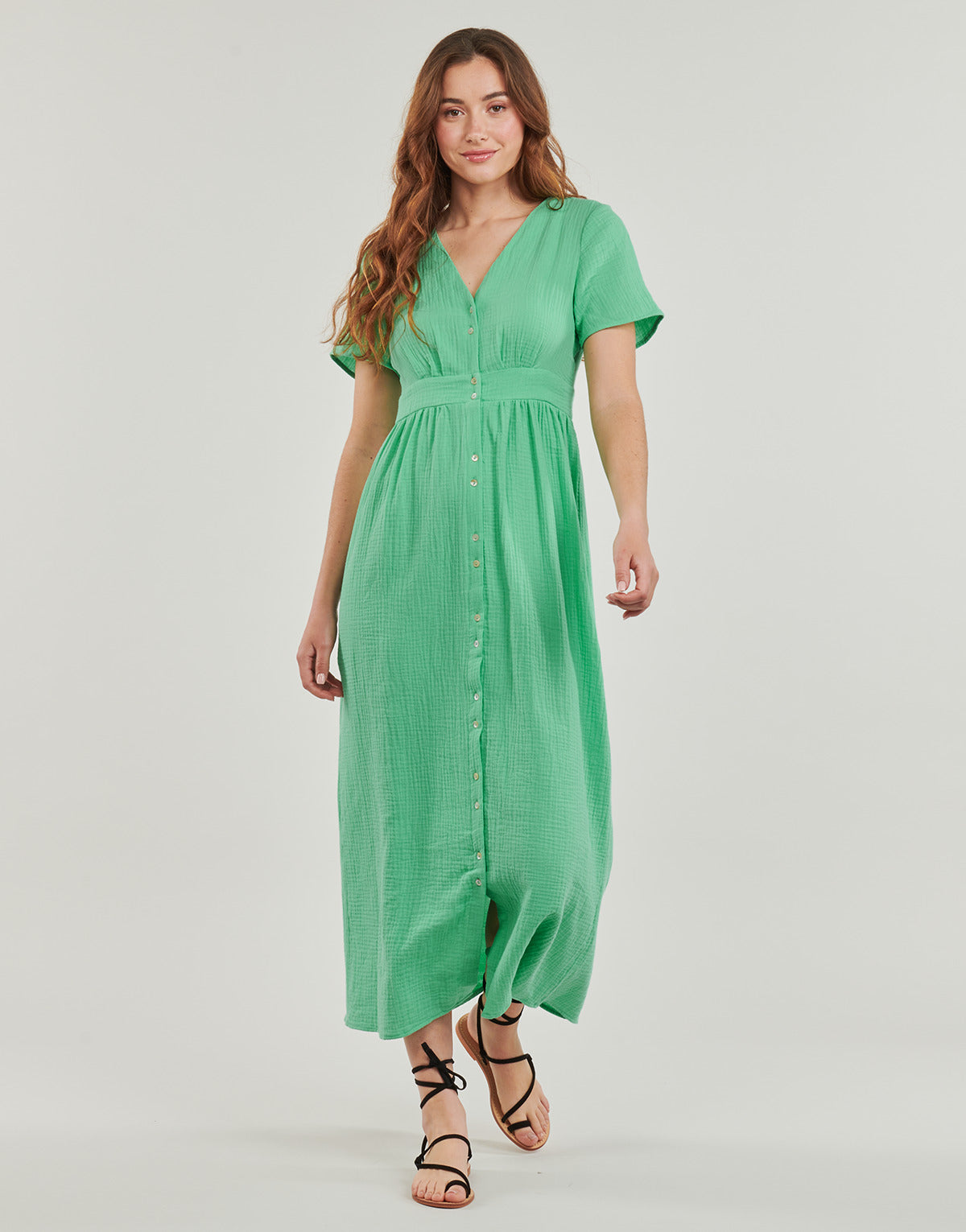 Abito lungo Donna Vero Moda VMNATALI Verde