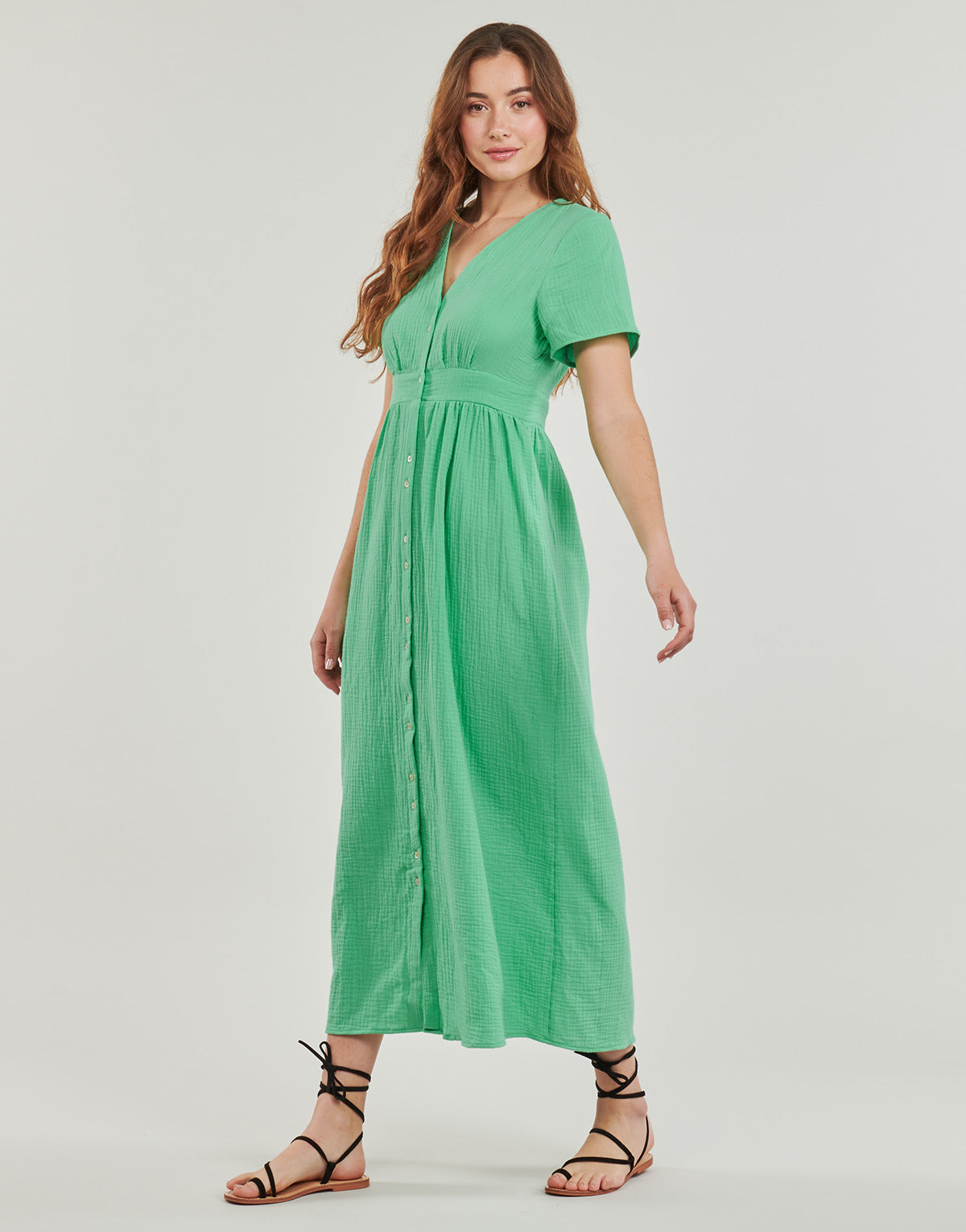 Abito lungo Donna Vero Moda VMNATALI Verde