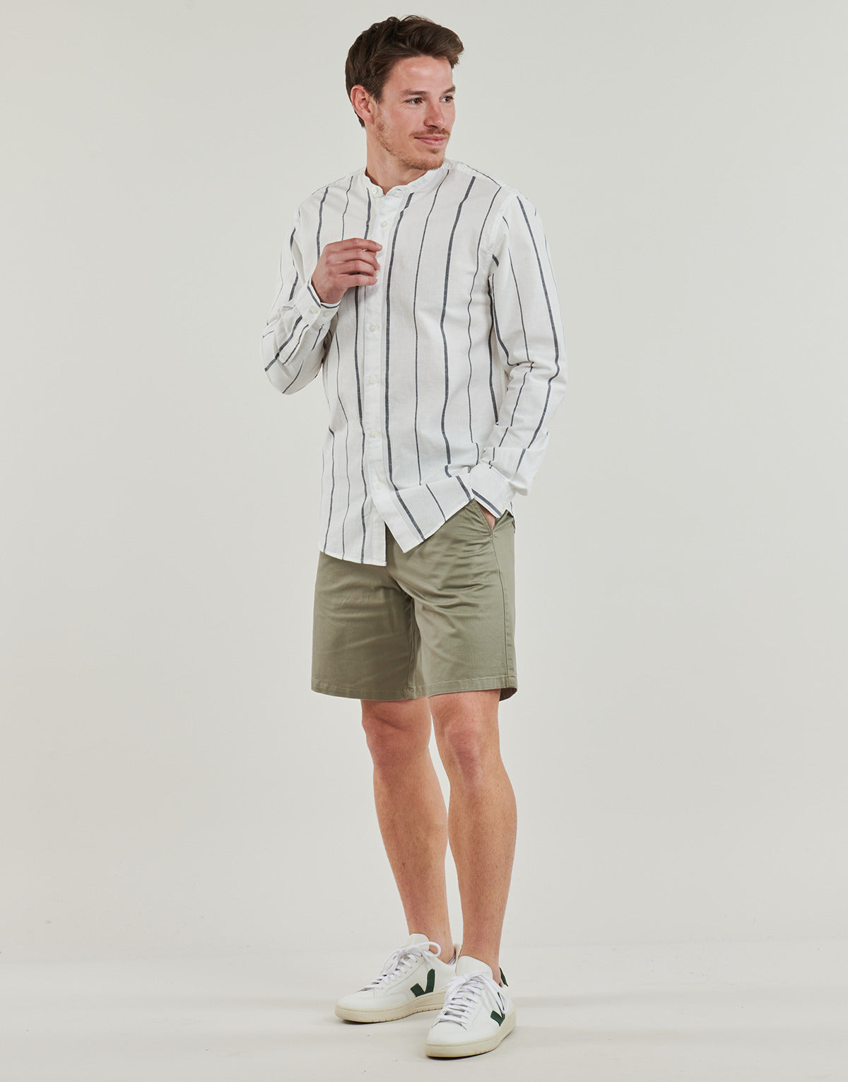 Pantaloni corti Uomo Selected  SLHREGULAR BILL FLEX SHORTS  Verde