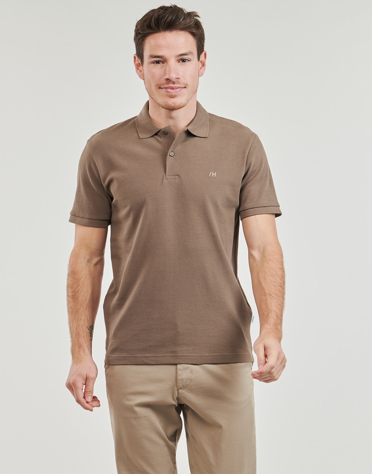 Polo Uomo Selected  SLHDANTE SS POLO  Marrone