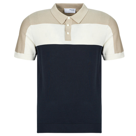 Polo Uomo Selected  SLHMATTIS  Marine