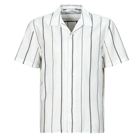 Camicia a maniche corte Uomo Selected  SLHRELAXNEW-LINEN  Blu