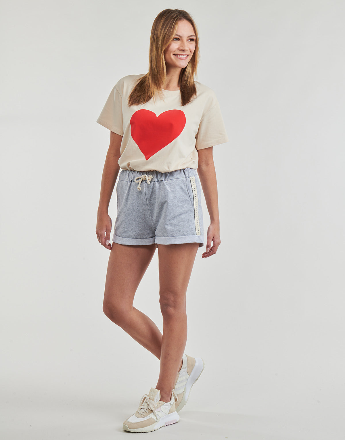 Shorts Donna Moony Mood  LILA  Grigio