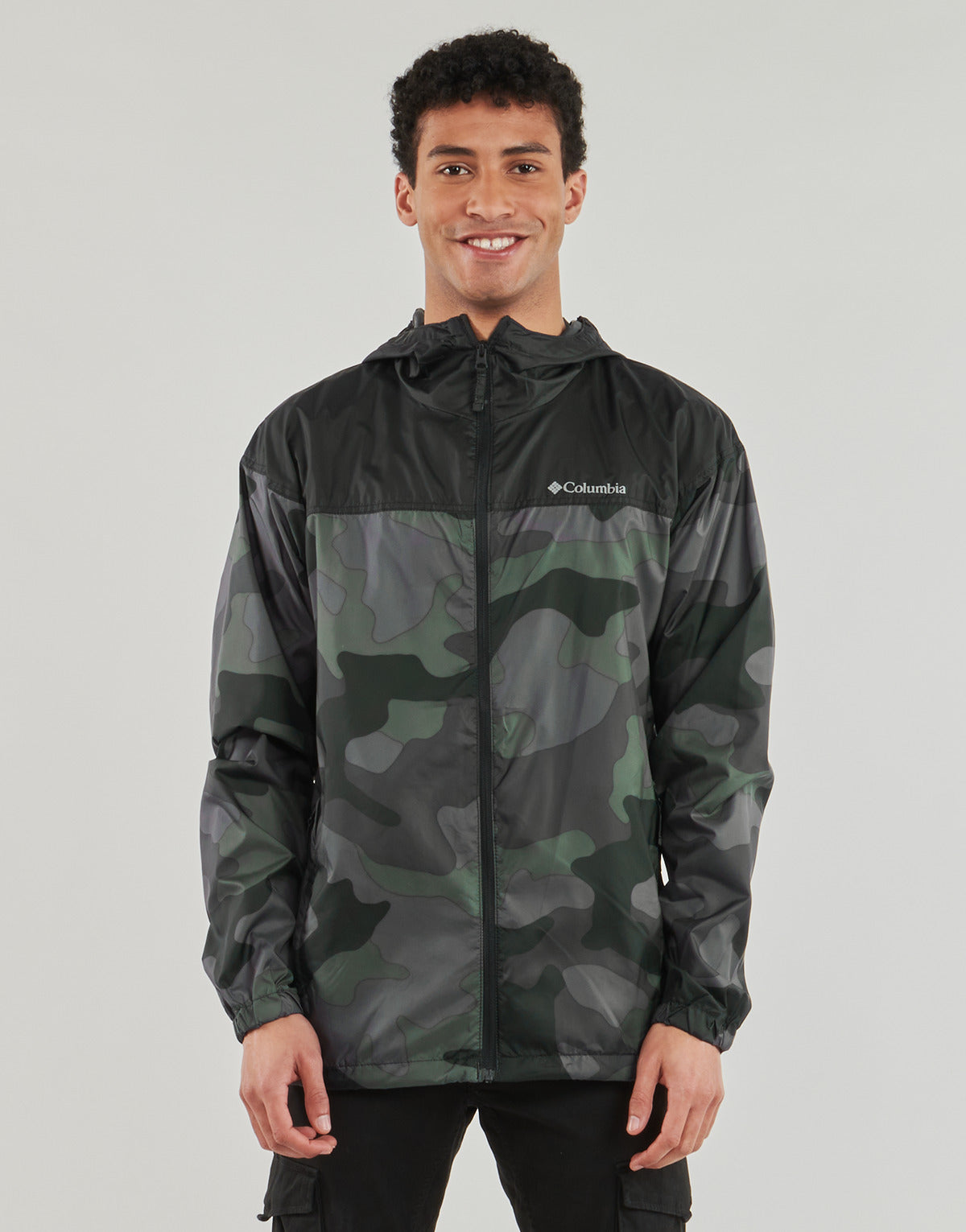 giacca a vento Uomo Columbia  Flash Challenger Novelty Windbreaker  Nero