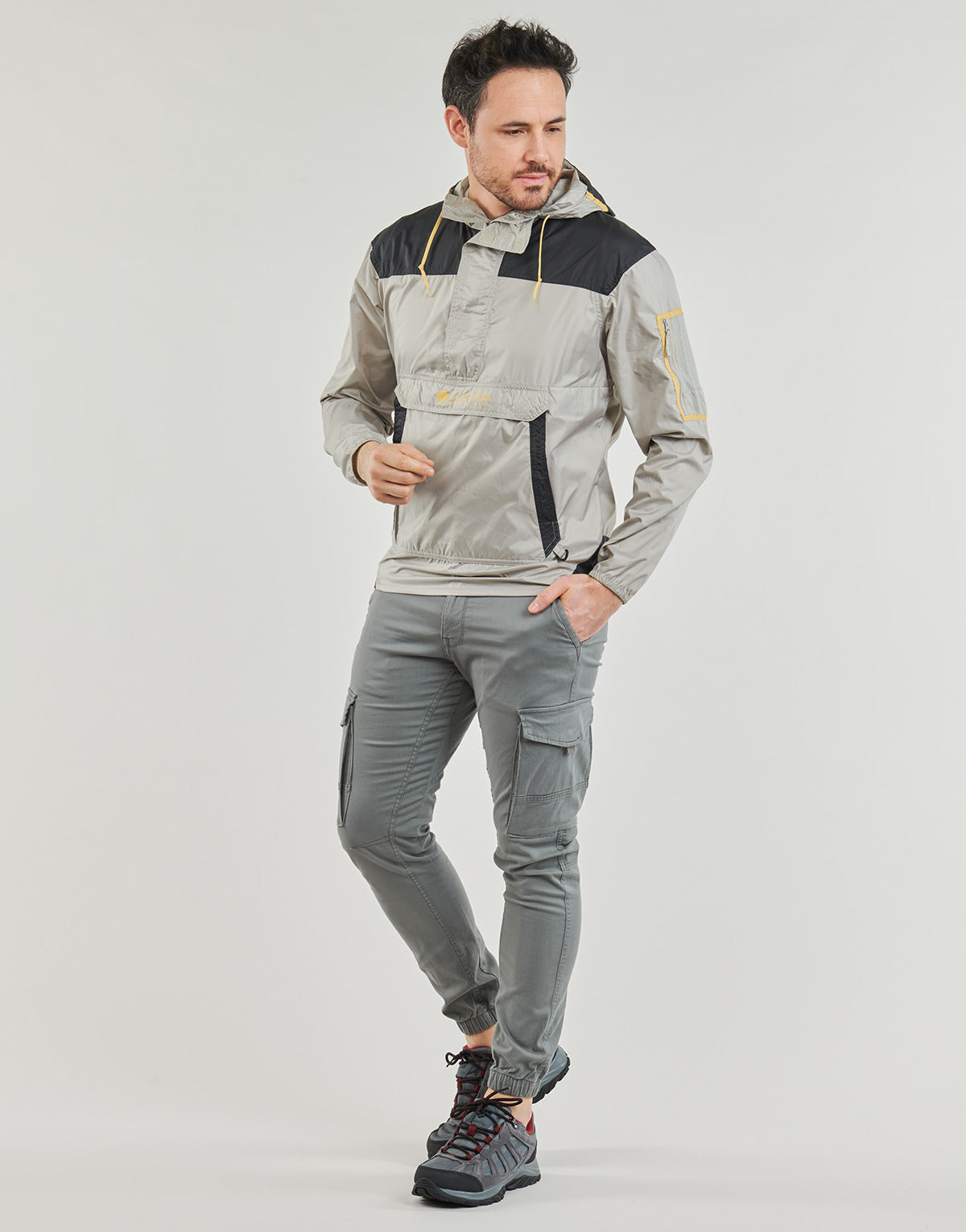 giacca a vento Uomo Columbia  Challenger Windbreaker  Grigio