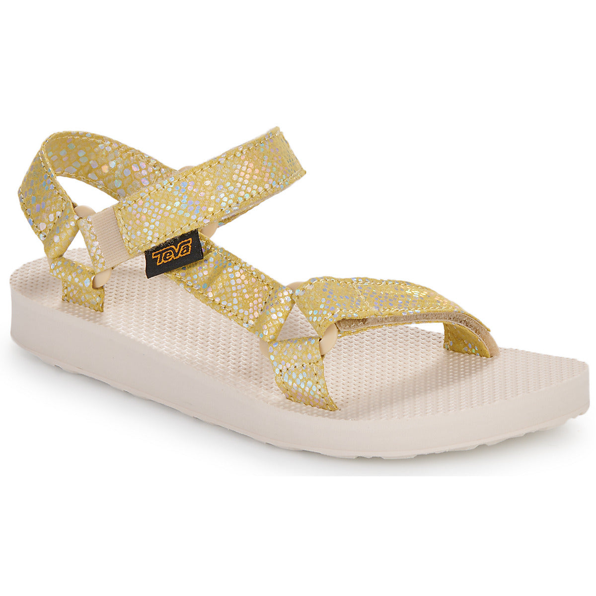 Sandali bambini ragazzo Teva  K ORIGINAL UNIVERSAL SPARKLIE  Beige