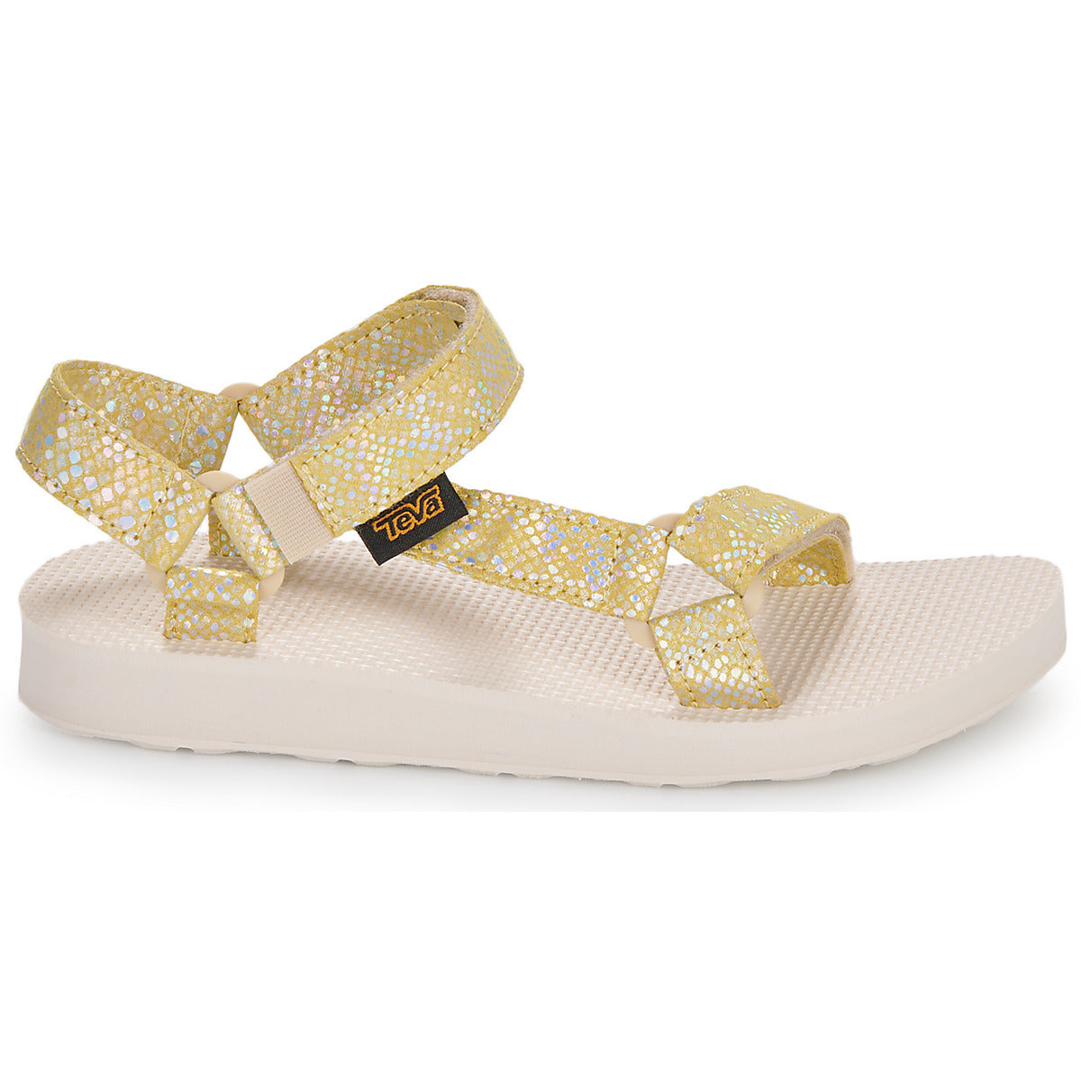 Sandali bambini ragazzo Teva  K ORIGINAL UNIVERSAL SPARKLIE  Beige