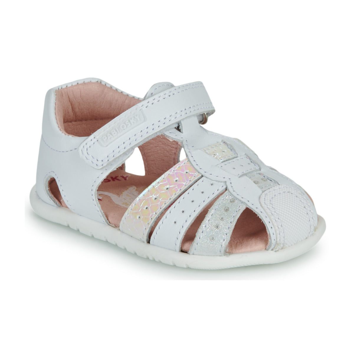 Sandali bambini ragazza Pablosky 37700 Bianco