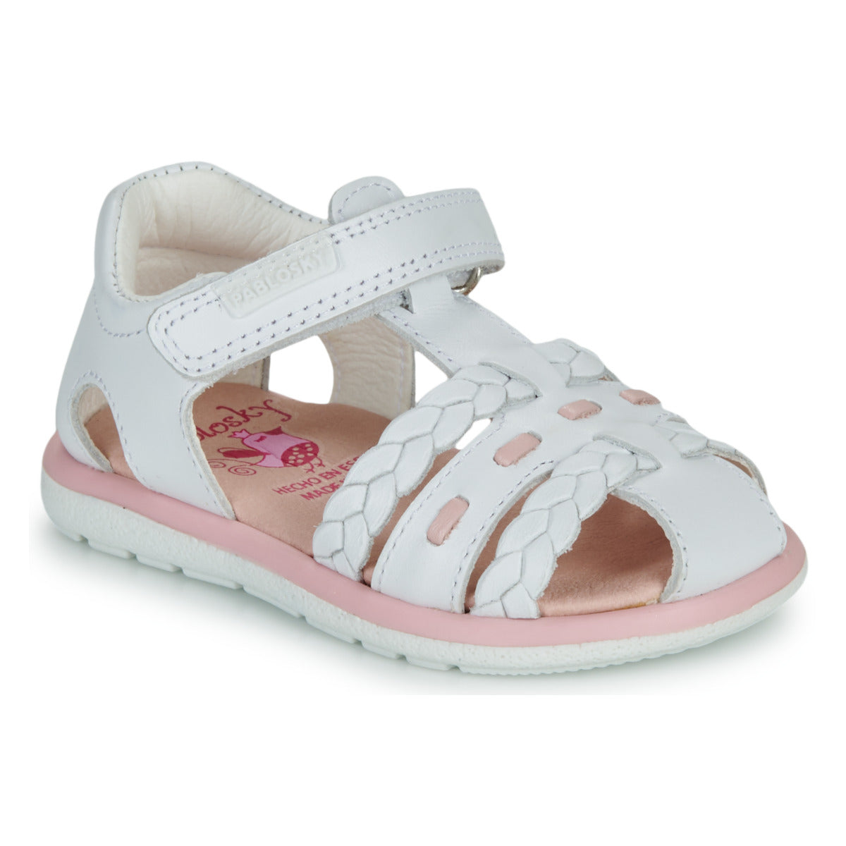 Sandali bambini ragazza Pablosky  38900  Bianco