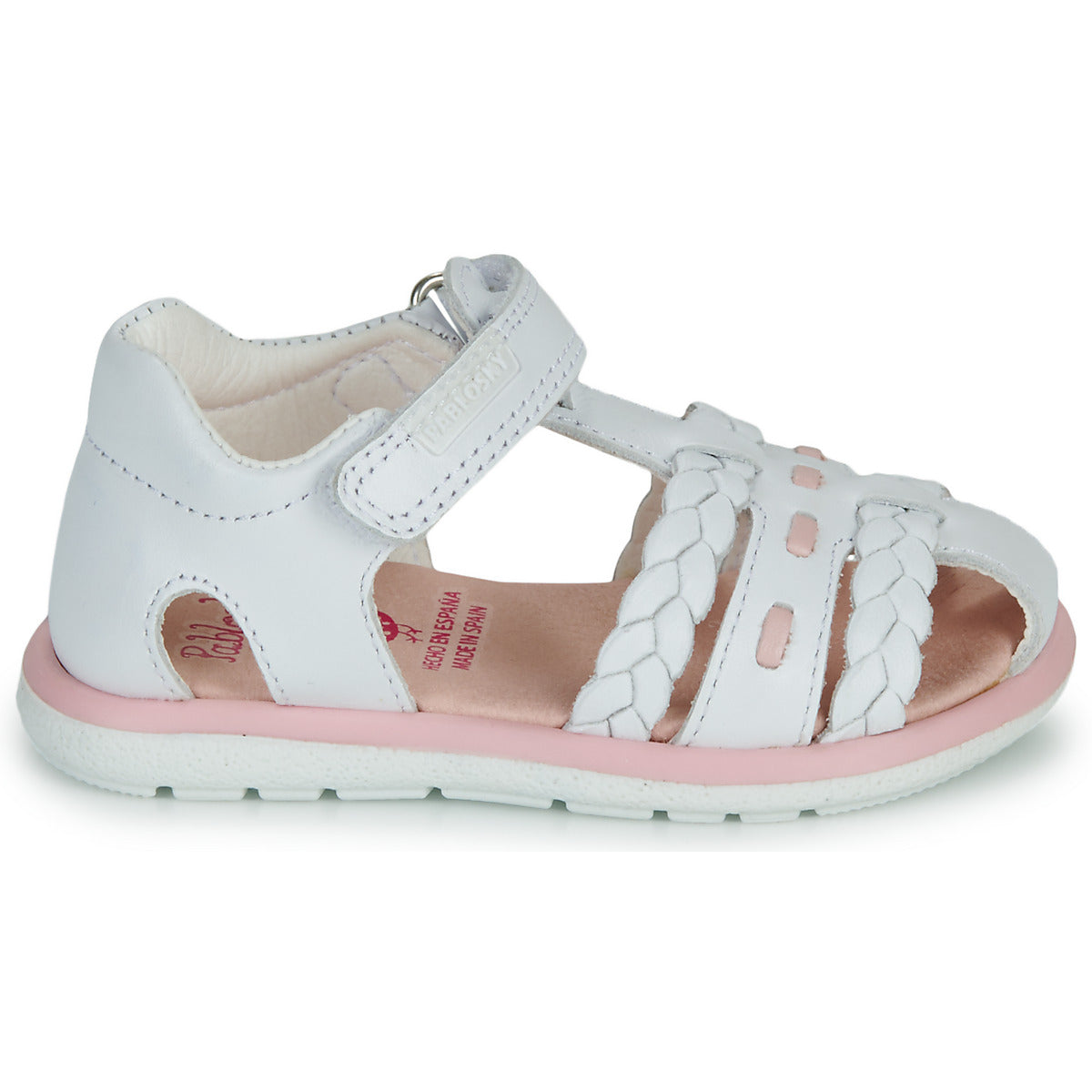 Sandali bambini ragazza Pablosky 38900 Bianco