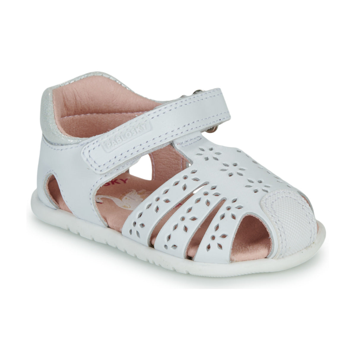 Sandali bambini ragazza Pablosky 37200 Bianco