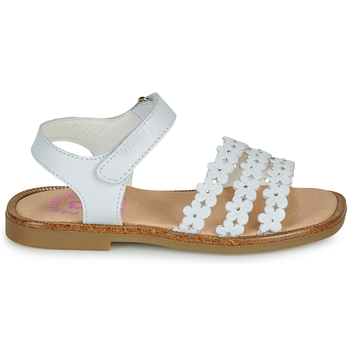 Sandali bambini ragazza Pablosky 427700 Bianco
