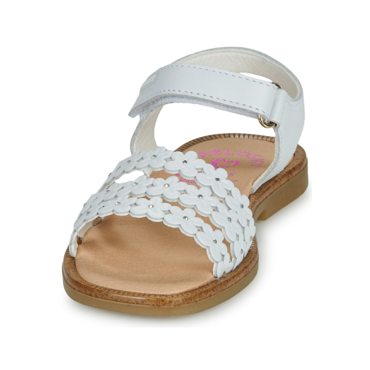 Sandali bambini ragazza Pablosky 427700 Bianco