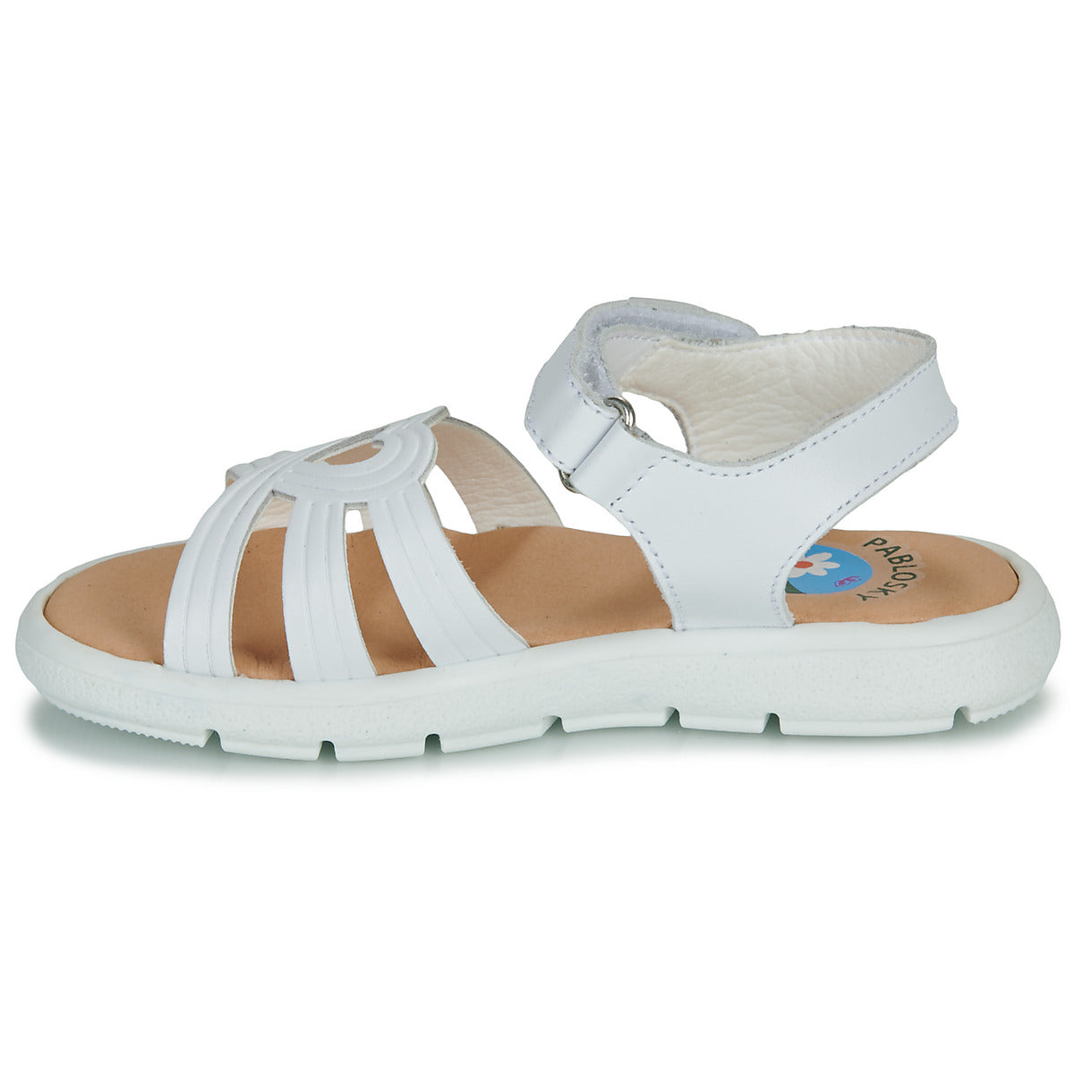 Sandali bambini ragazza Pablosky  430000  Bianco