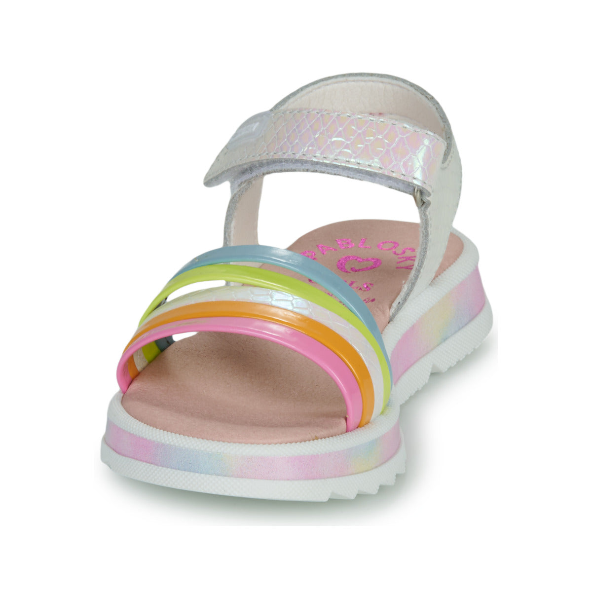 Sandali bambini ragazza Pablosky 431304 Bianco