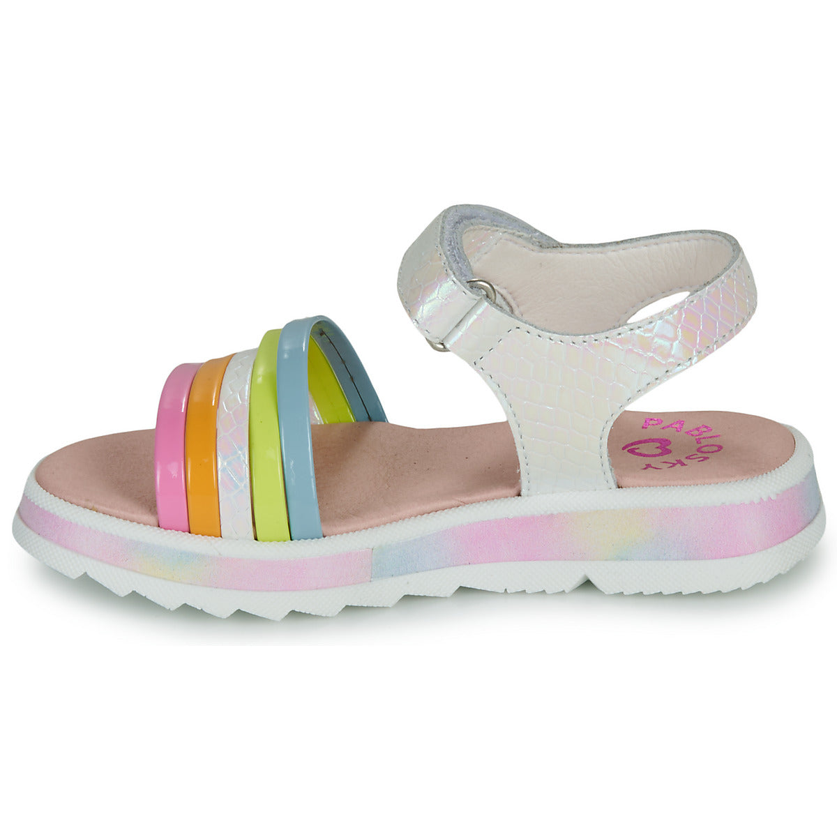 Sandali bambini ragazza Pablosky  431304  Bianco