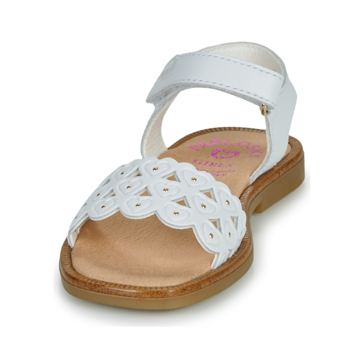 Sandali bambini ragazza Pablosky 427400 Bianco