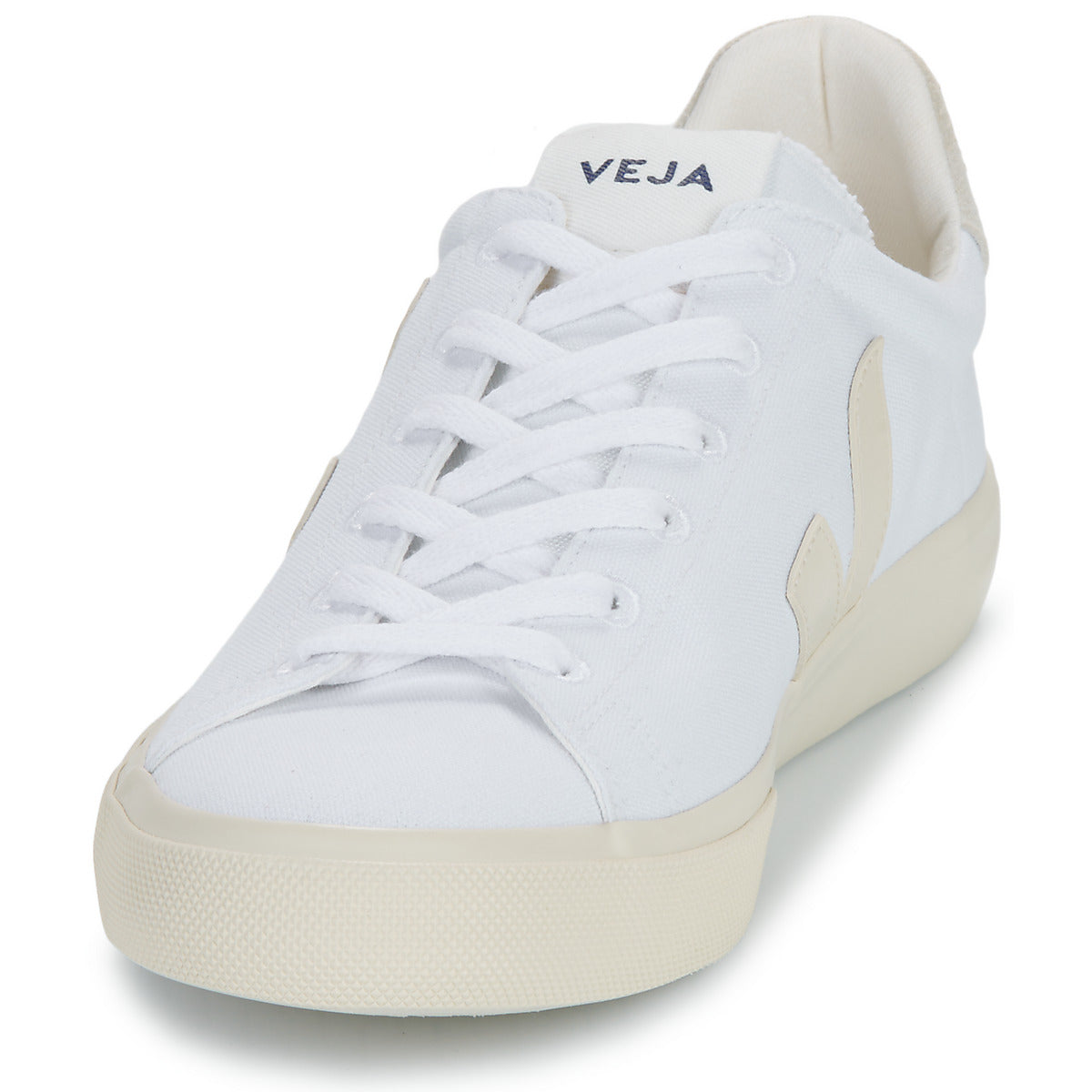 Sneakers Uomo Veja  CAMPO CANVAS  Bianco