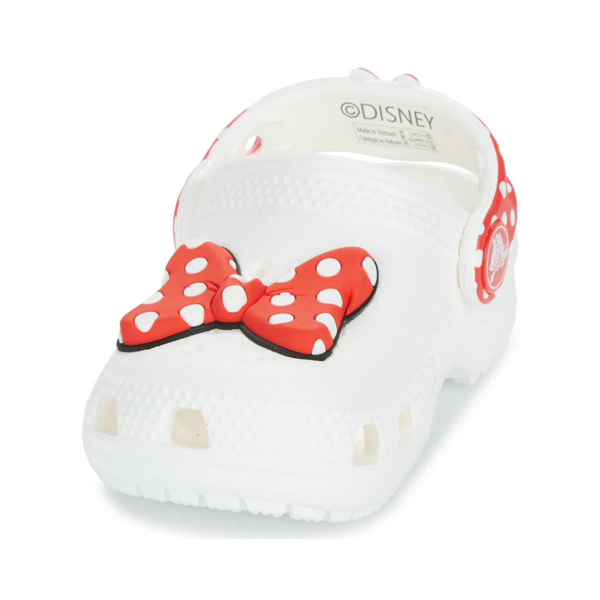 Scarpe bambini ragazza Crocs  Disney Minnie Mouse Cls Clg T  Bianco