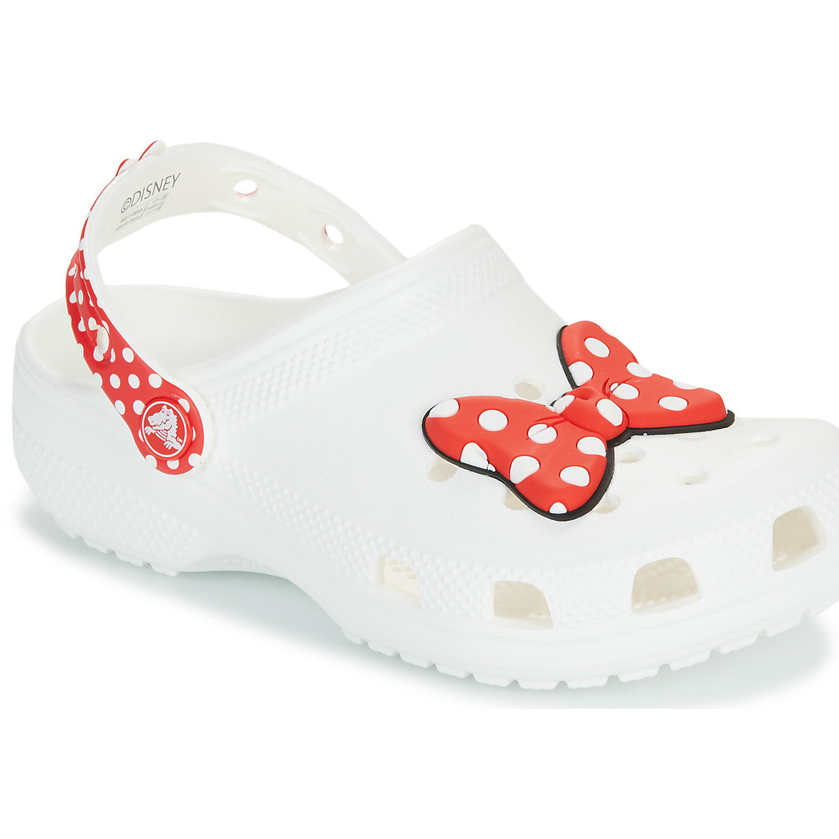 Scarpe bambini ragazza Crocs  Disney Minnie Mouse Cls Clg K  Bianco