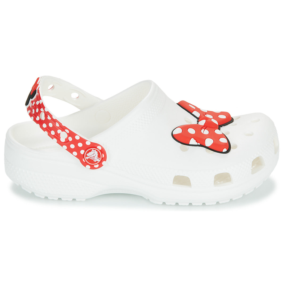 Scarpe bambini ragazza Crocs  Disney Minnie Mouse Cls Clg K  Bianco