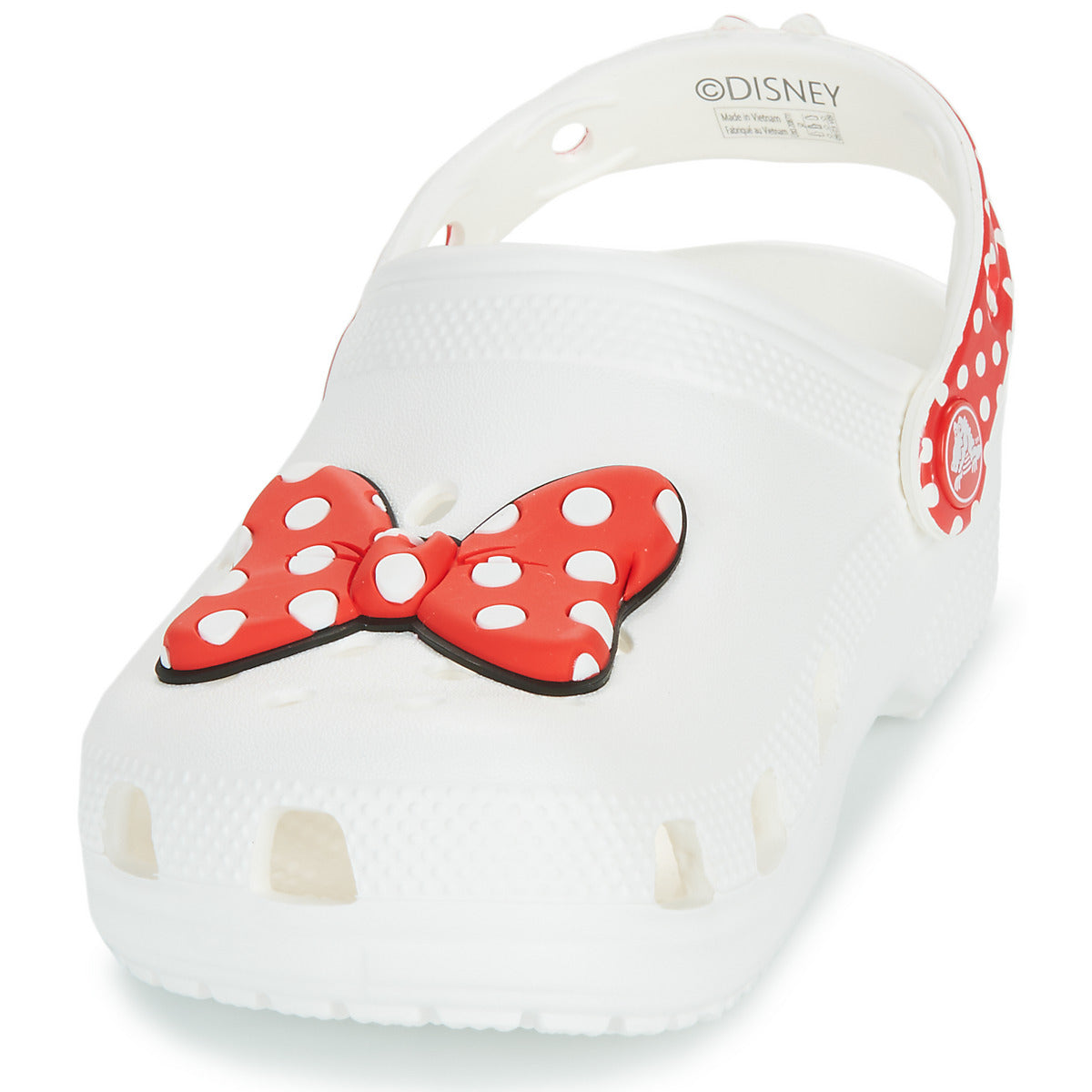 Scarpe bambini ragazza Crocs  Disney Minnie Mouse Cls Clg K  Bianco