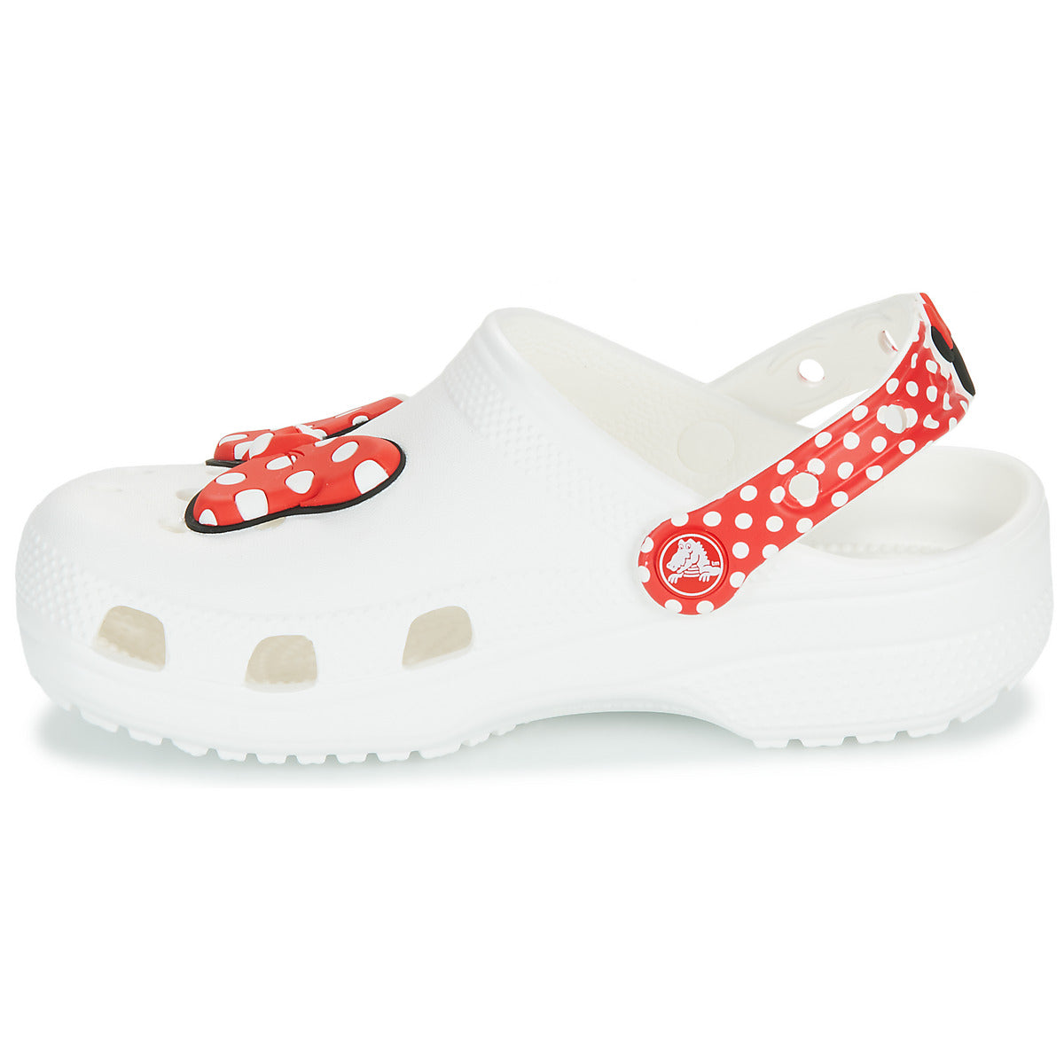 Scarpe bambini ragazza Crocs  Disney Minnie Mouse Cls Clg K  Bianco