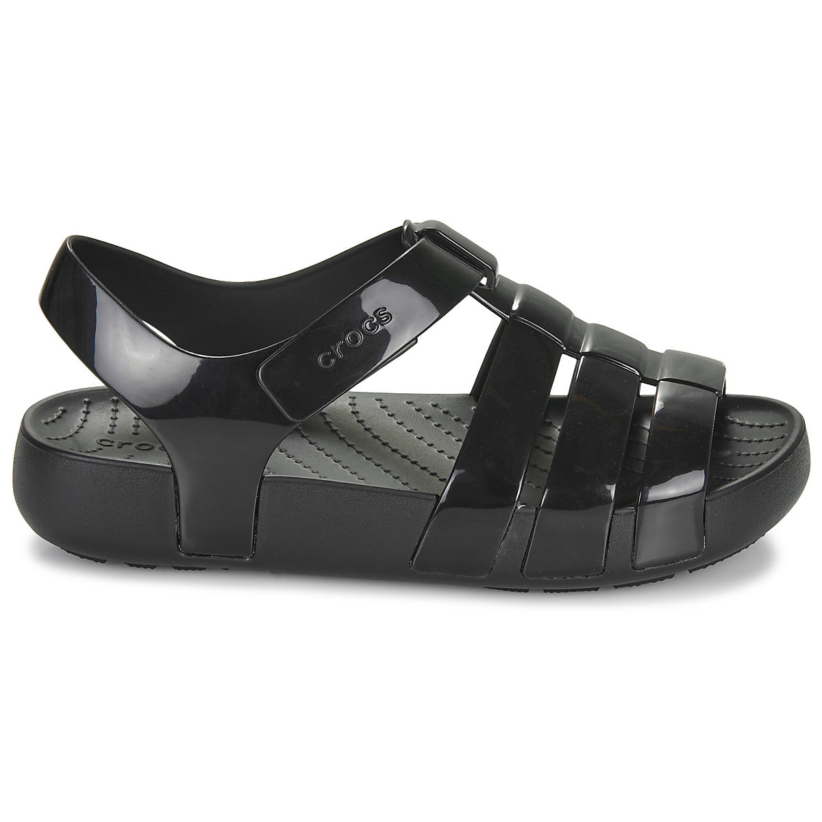 Sandali bambini ragazza Crocs  Isabella Sandal K  Nero